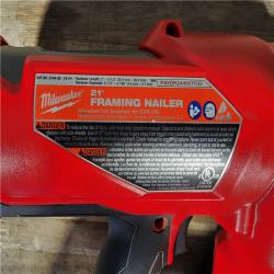 HOUSTON LOCATION - AS-IS Milwaukee 2744-20 M18 FUEL 3-1/2 in. 18V 21-Degree Lithium-Ion Brushless Cordless Framing Nailer (Tool-Only)