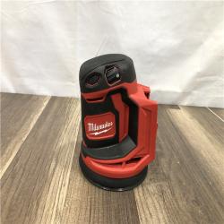 AS-IS Milwaukee 18V Lithium-Ion Cordless 5 in. Random Orbit Sander (Tool-Only)