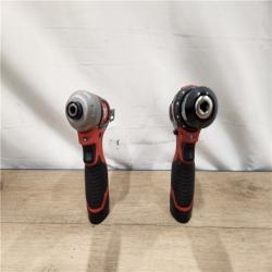 AS-IS- M12 12-Volt Lithium-Ion Brushless Cordless Subcompact Drill and Impact Driver Combo Kit W/2 Batteries and Bag (2-Tool)