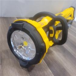 AS-IS DEWALT 20V MAX 3000 Lumens Tripod Jobsite Light (Tool-Only)