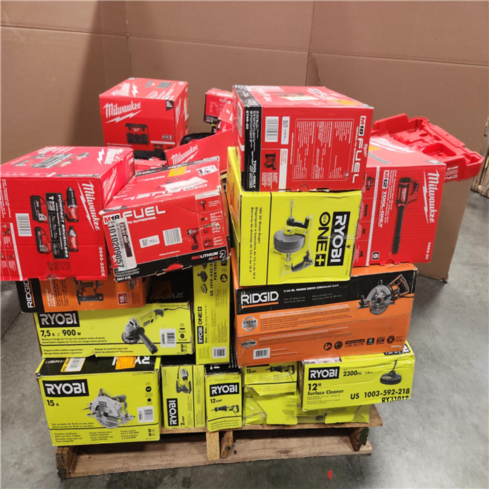 CALIFORNIA AS-IS TOOL PALLET