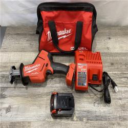 AS-IS Milwaukee FUEL 18V Lithium-Ion Brushless Cordless HACKZALL Reciprocating Saw Kit