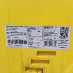 CALIFORNIA AS-IS CHAMPION PORTABLE GENERATOR 4500