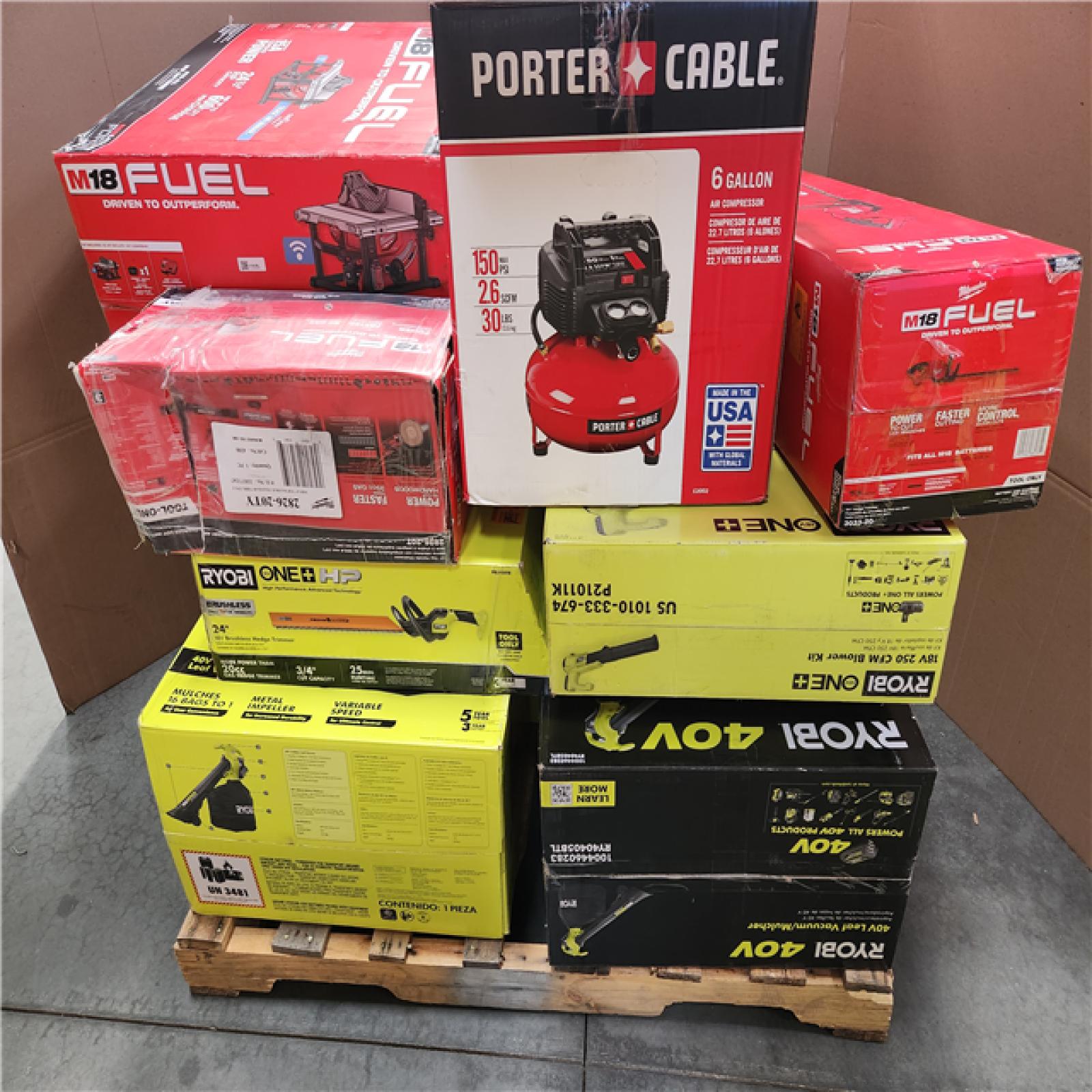 CALIFORNIA AS-IS TOOL PALLET