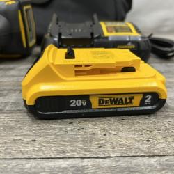 AS-IS DEWALT 20V MAX XR Lithium-Ion Cordless 2-1/2 in. 15-Gauge Finish Nailer Kit