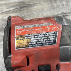 AS-IS Milwaukee FUEL 18V Lithium-Ion Brushless Cordless Hammer Drill and Impact Driver Combo Kit