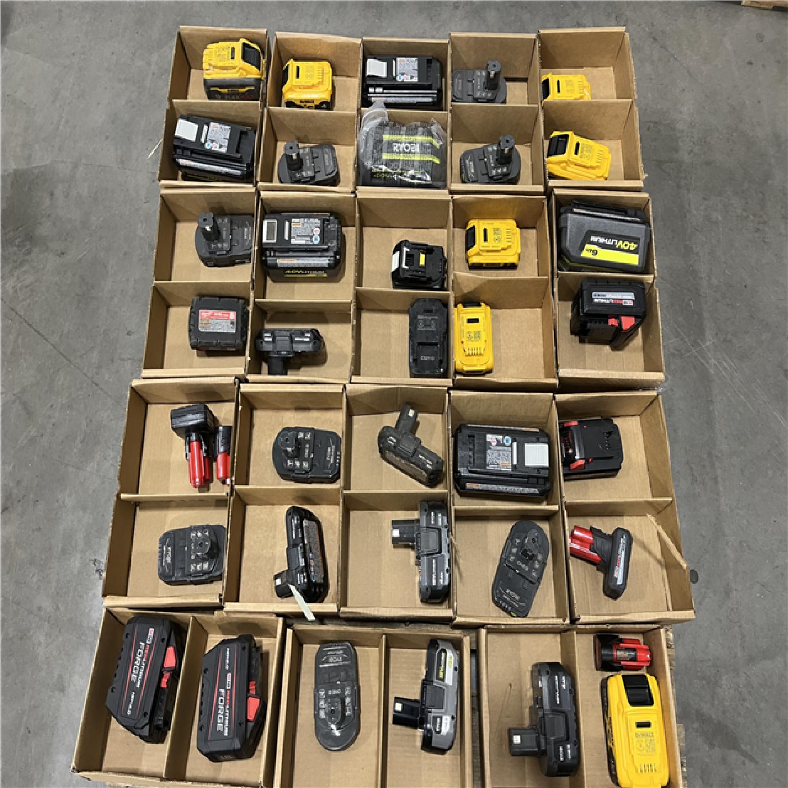 DALLAS LOCATION - AS-IS BATTERY PALLET