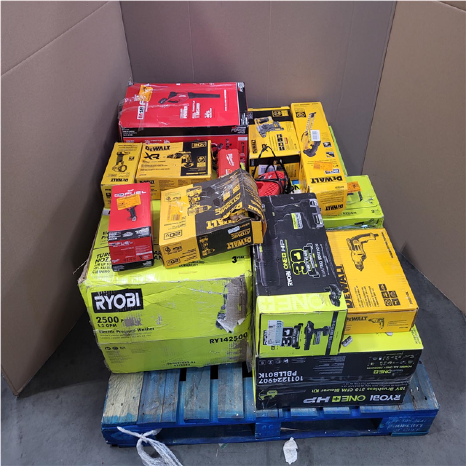 CALIFORNIA AS-IS TOOL PALLET