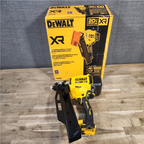 HOUSTON LOCATION - AS-IS (APPEARS LIKE NEW DEWALT 20-Volt 21° Cordless Framing Nailer (Tool-Only)