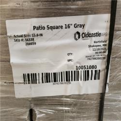 Phoenix NEW Pavestone 16 in. x 16 in. x 1.75 in. Yukon Square Concrete Step Stone Pallet (90-Pieces)