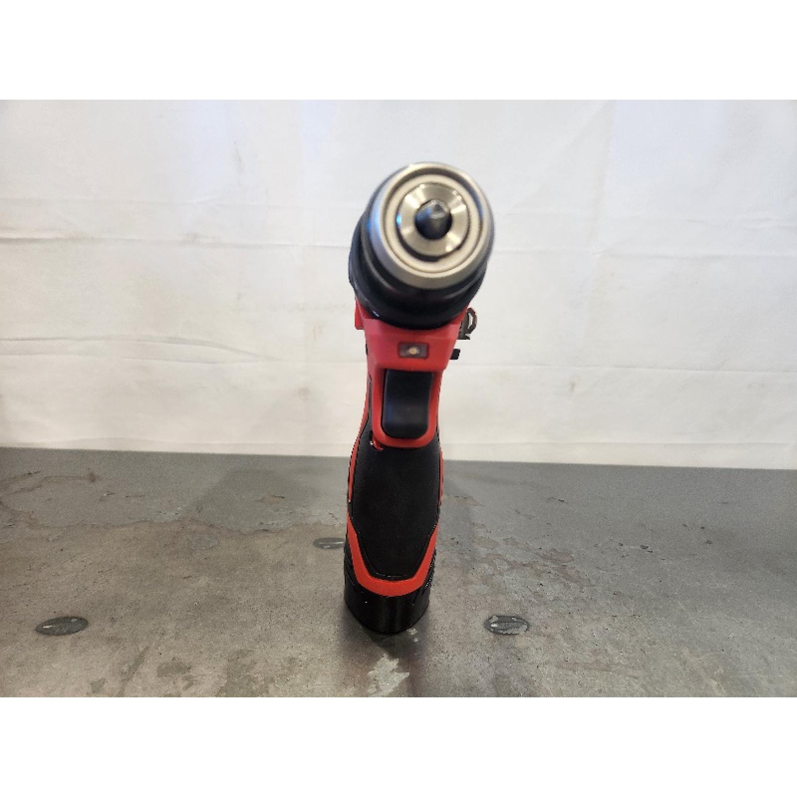 AS-IS- Milwaukee Tool M12 3/8 in. Brushless Cordless Drill/Driver Kit (Battery & Charger)