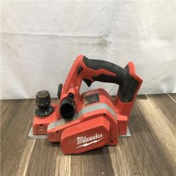 AS-IS Milwaukee M18 18V Lithium-Ion Cordless 3-1/4 in. Planer (Tool-Only)
