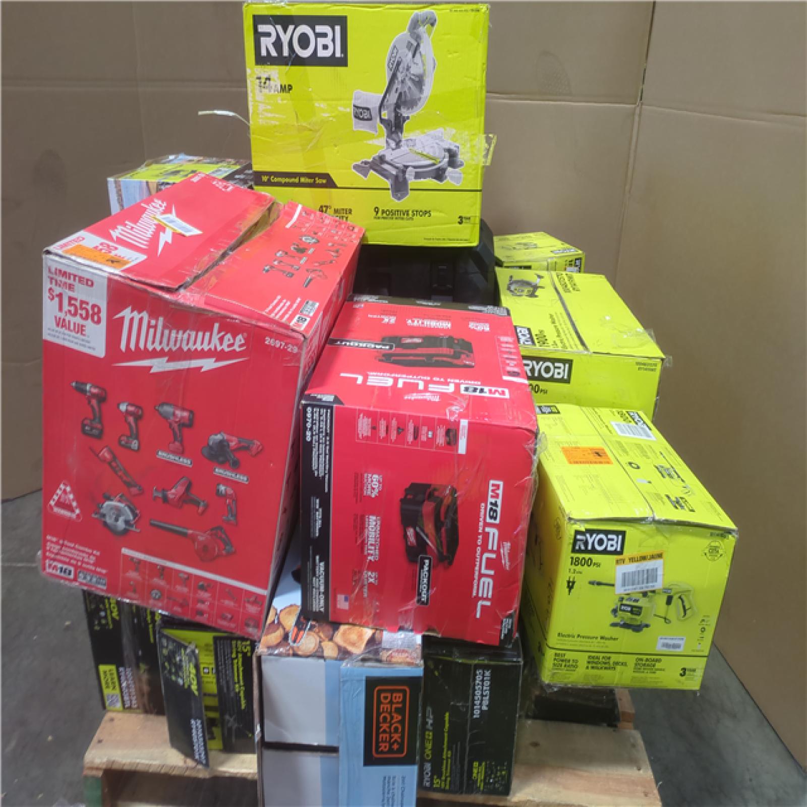 CALIFORNIA AS-IS TOOL PALLET