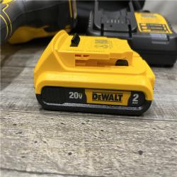 AS-IS DEWALT 20V MAX XR Lithium-Ion Cordless 18-Gauge Narrow Crown Stapler Kit