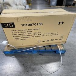 DALLAS LOCATION- AS-IS HUSKY 42 in. W x 18 in. D Standard Duty Black Tool Chest Combo