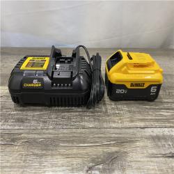 AS-IS DEWALT 20V MAX Lithium-Ion 6.0 Ah Battery and Charger