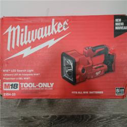 California NEW Milwaukee M18 LED Search Light (Tool Only)