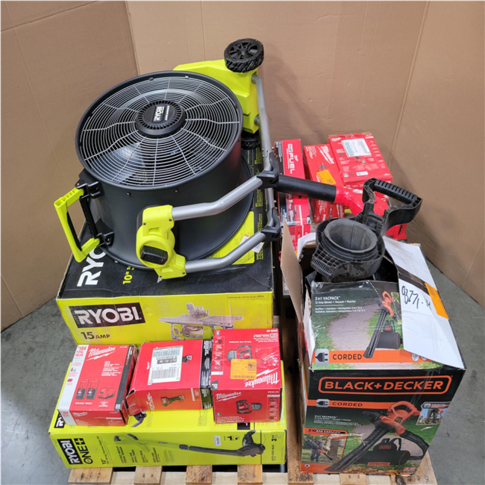 CALIFORNIA AS-IS TOOL PALLET
