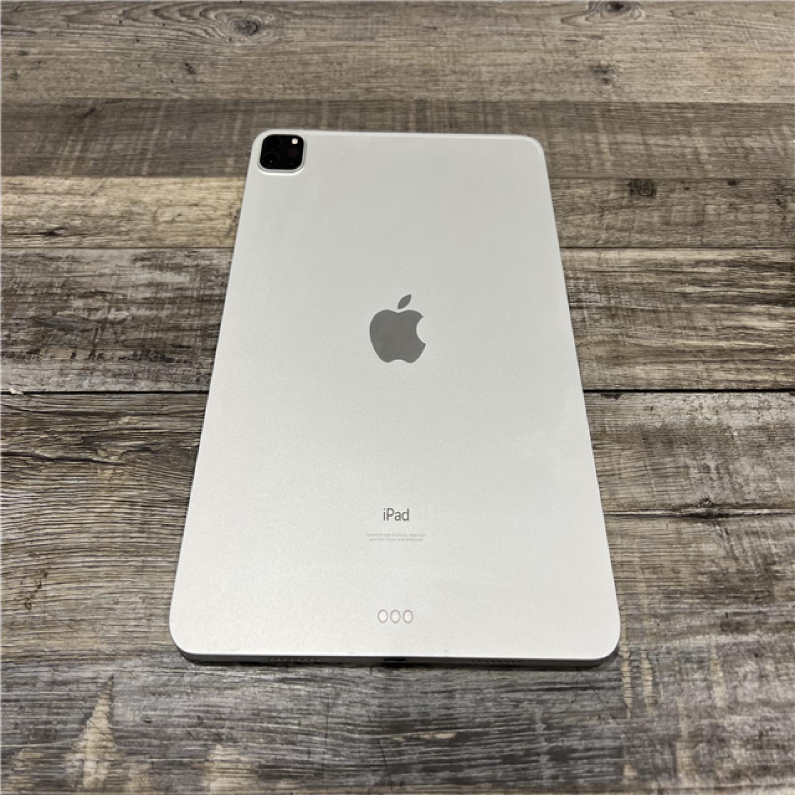 AS-IS APPLE iPad PRO 11  3RD GENERATION 256GB WIFI MHQV3LL/a SILVER