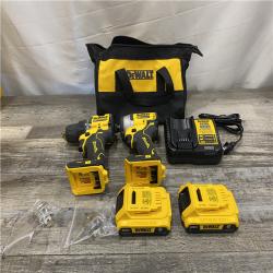 AS-IS DEWALT ATOMIC 20-Volt MAX Lithium-Ion Cordless Combo Kit