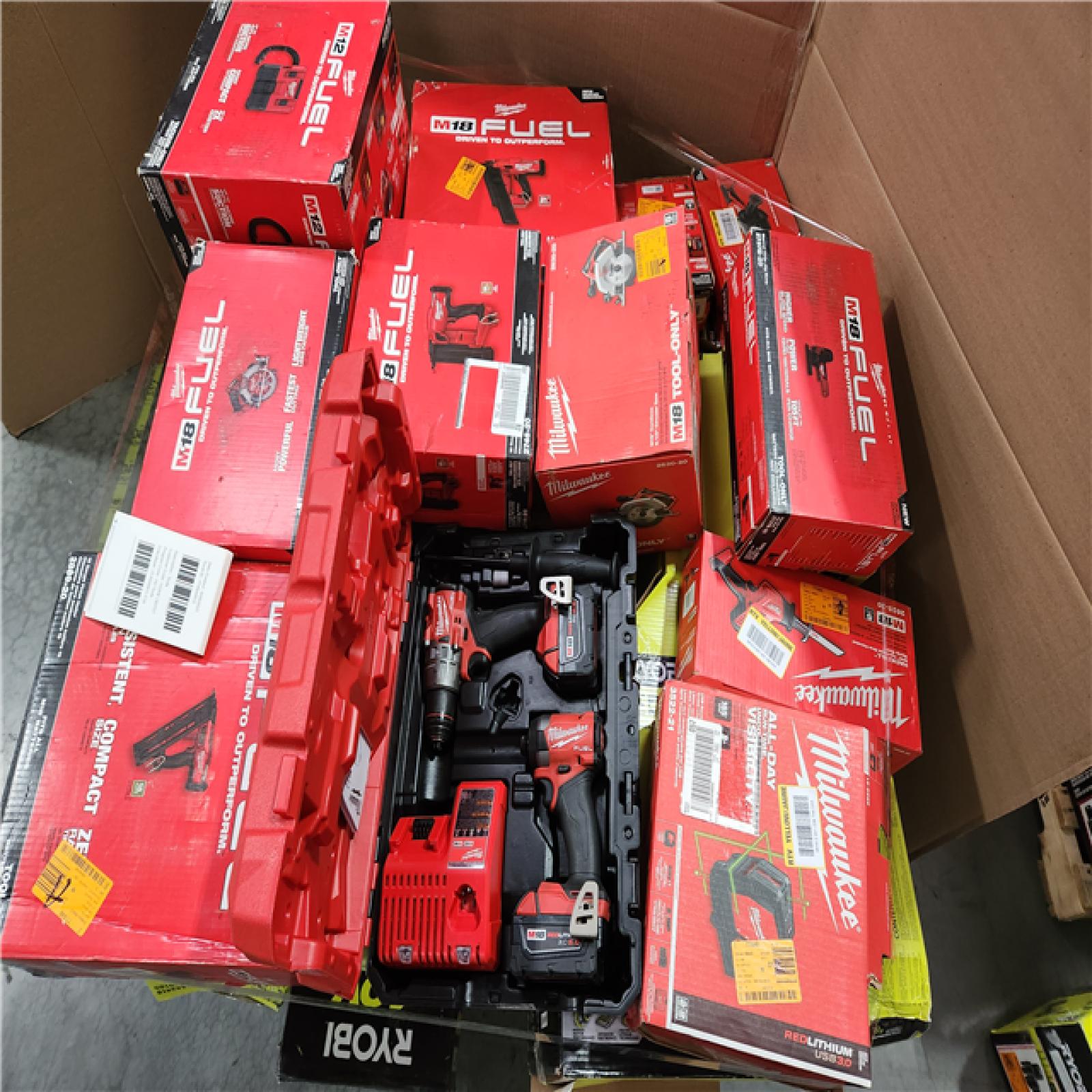 CALIFORNIA  AS-IS TOOL PALLET
