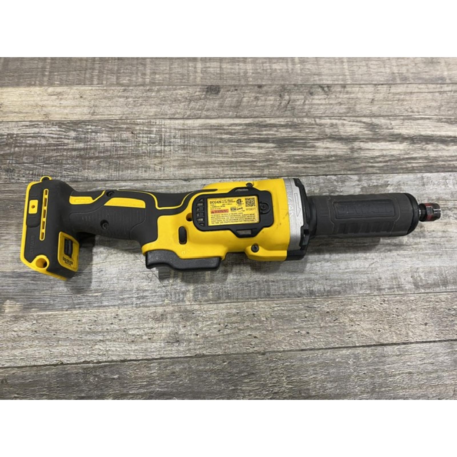 AS-IS DEWALT 20-Volt MAX XR Lithium-Ion Cordless Brushless 1-1/2 in. Variable Speed Die Grinder (Tool-Only)