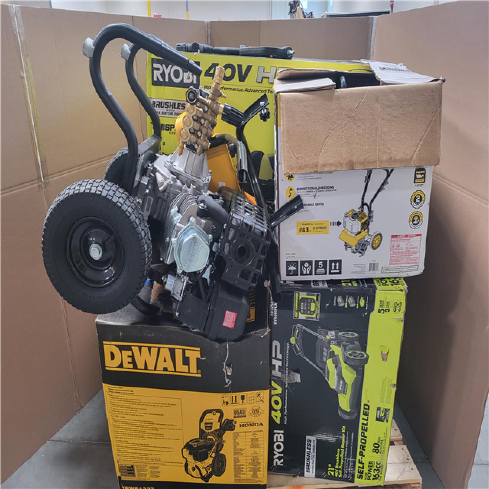 CALIFORNIA AS-IS OUTDOOR POWER EQUIPMENT