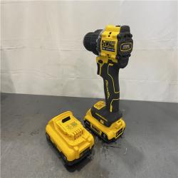 AS-IS - DeWalt ATOMIC 20V Lithium-Ion Cordless Compact 1/2 in. Drill/Driver Kit