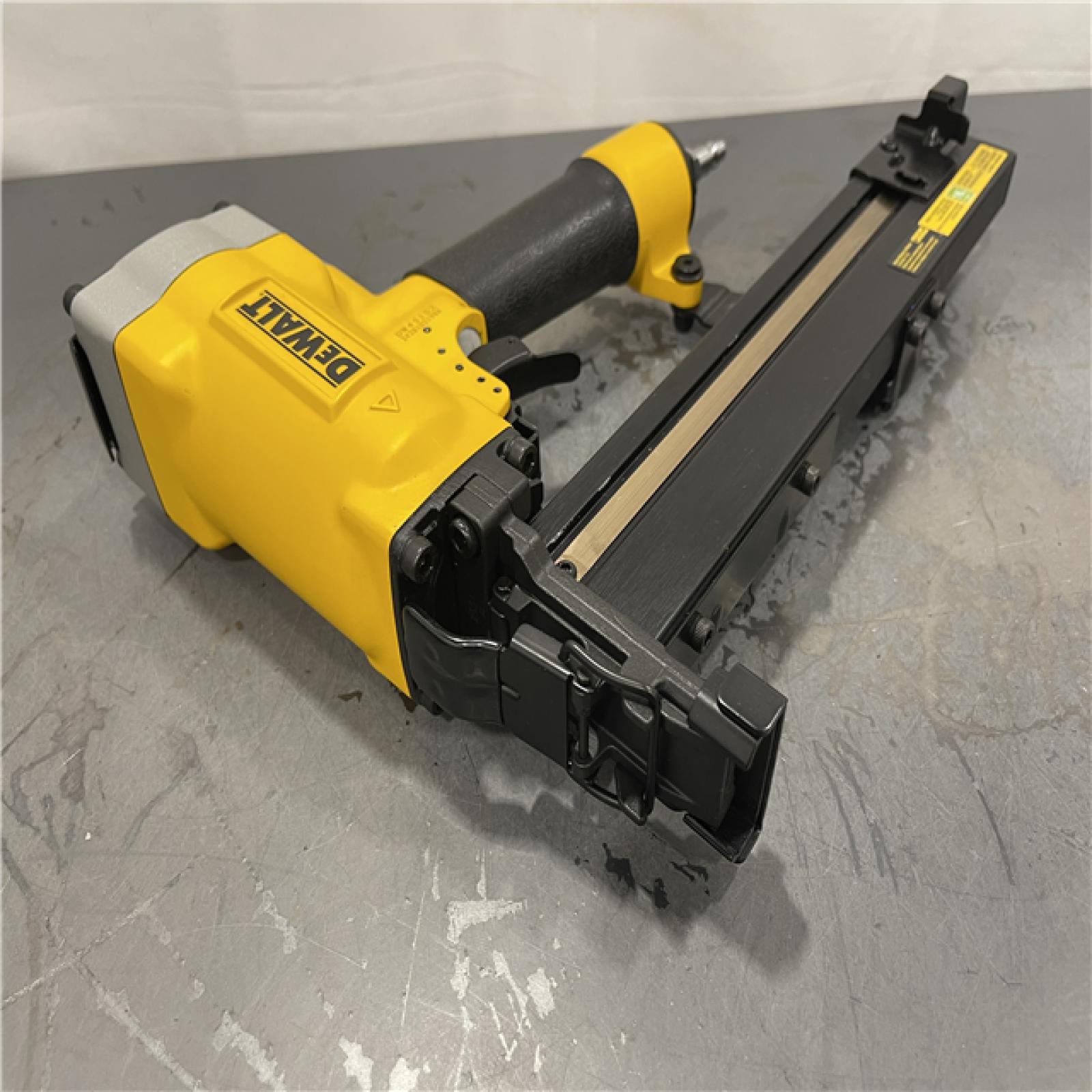 AS-IS - DeWalt Corded Pneumatic 16-Gauge 1 in. Crown Lathing Stapler