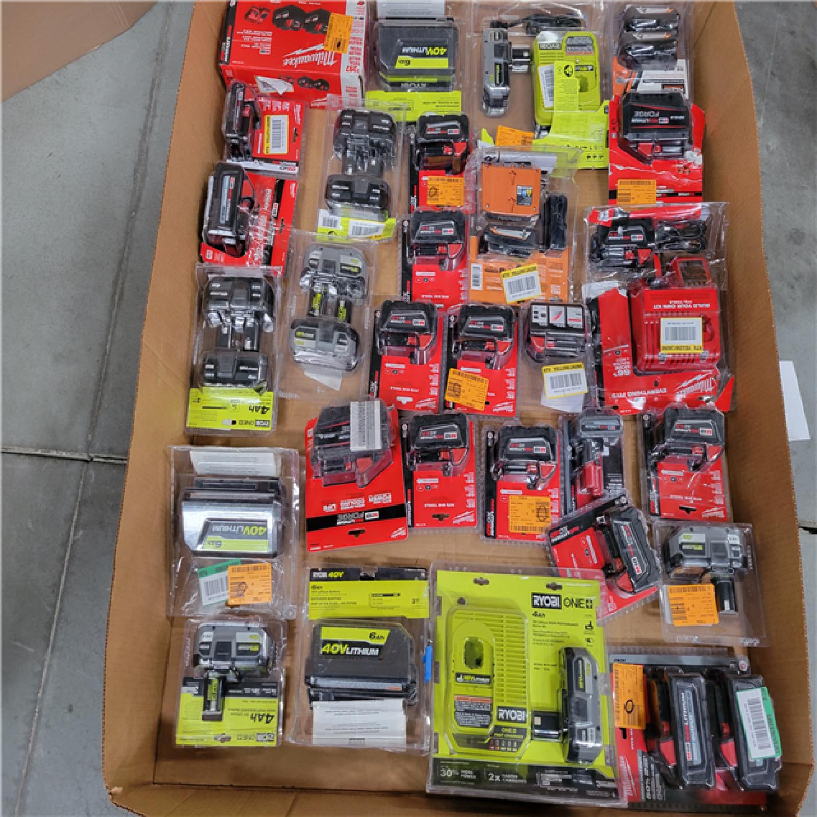 CALIFORNIA AS-IS BATTERY PALLET