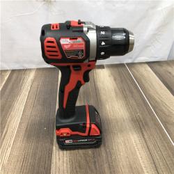 AS-IS Milwaukee 18V Lithium-Ion Cordless 1/2 in. Drill Driver Kit