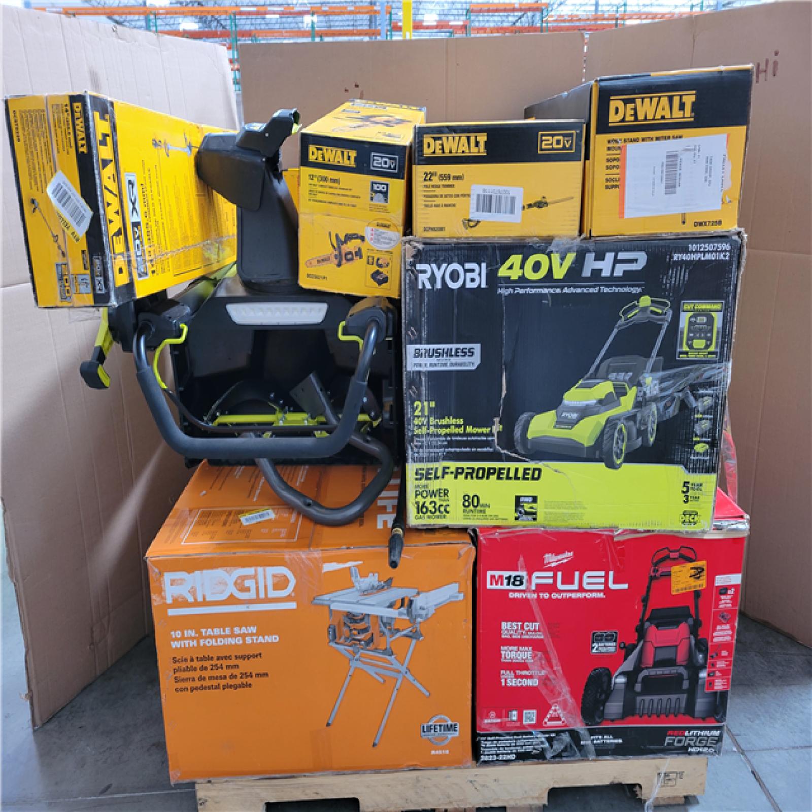 CALIFORNIA AS-IS TOOL PALLET