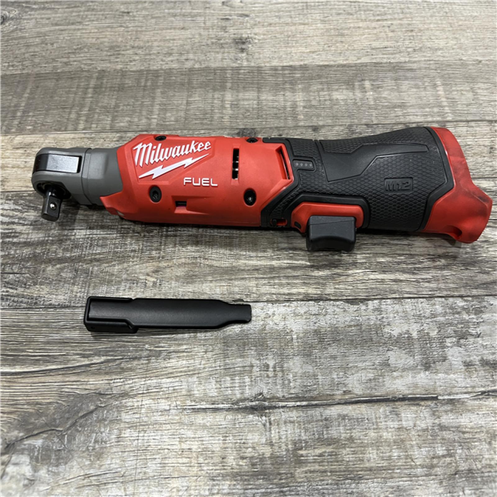 AS-IS Milwaukee FUEL 12V Lithium-Ion Compact 3/8 in. Cordless Ratchet (Tool-Only)
