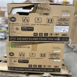 DALLAS LOCATION- Seasons 8800 BTU 12.8 EER 230V Air Conditioner PALLET (2 UNITS)