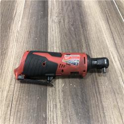 AS-IS Milwaukee 12V Lithium-Ion Cordless 3/8 in. Ratchet (Tool-Only)