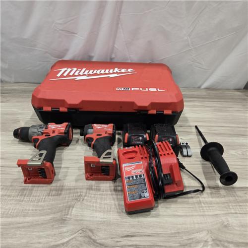 AS-IS MILWAUKEE FUEL 18V Cordless Hammer Drill and Impact Driver Combo Kit