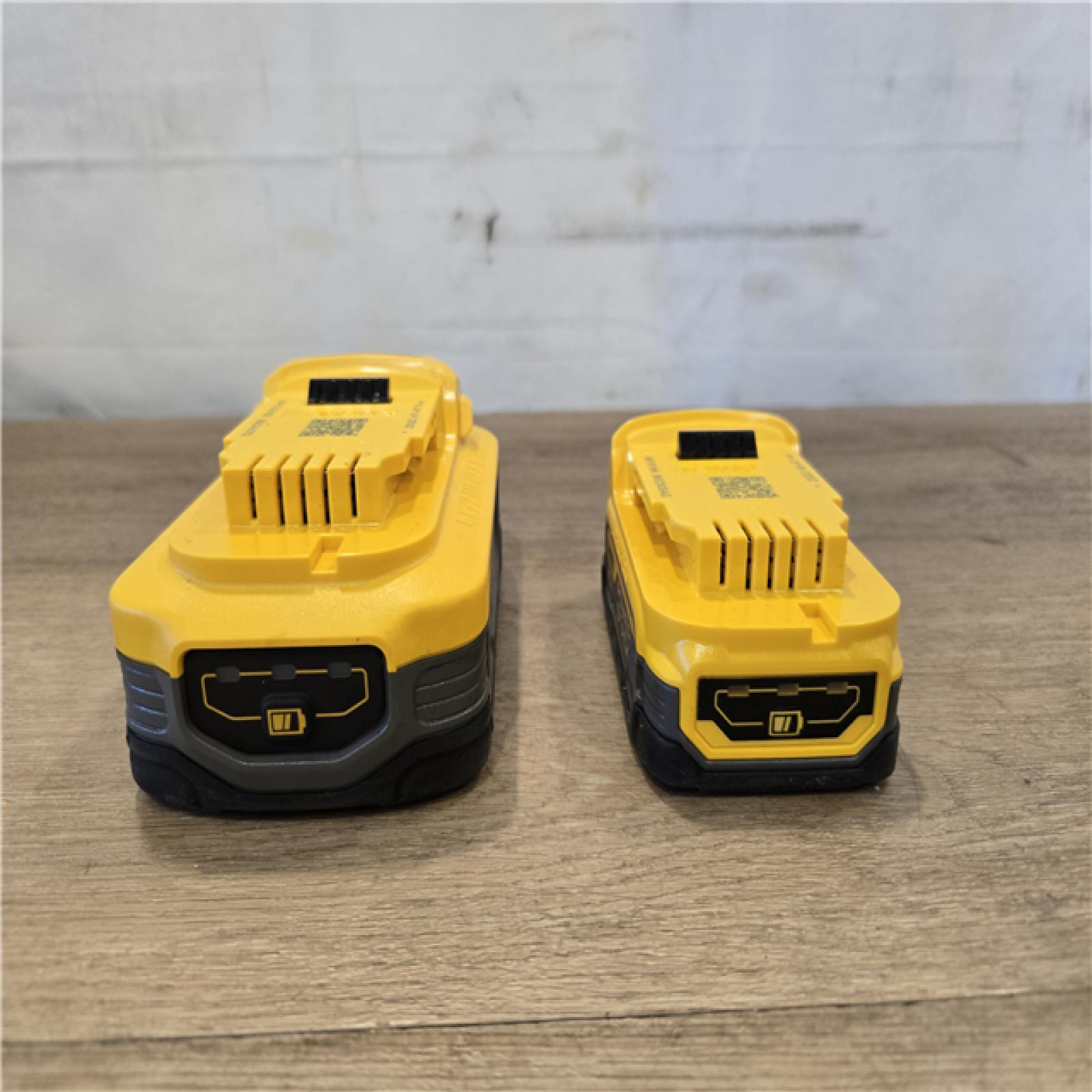 AS-IS DEWALT 20V MAX XR POWERSTACK Lithium-Ion Battery Starter Kit