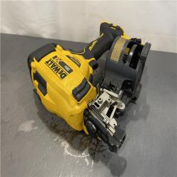 AS-IS - DEWALT 20V MAX Lithium-Ion 15-Degree Electric Cordless Roofing Nailer Kit