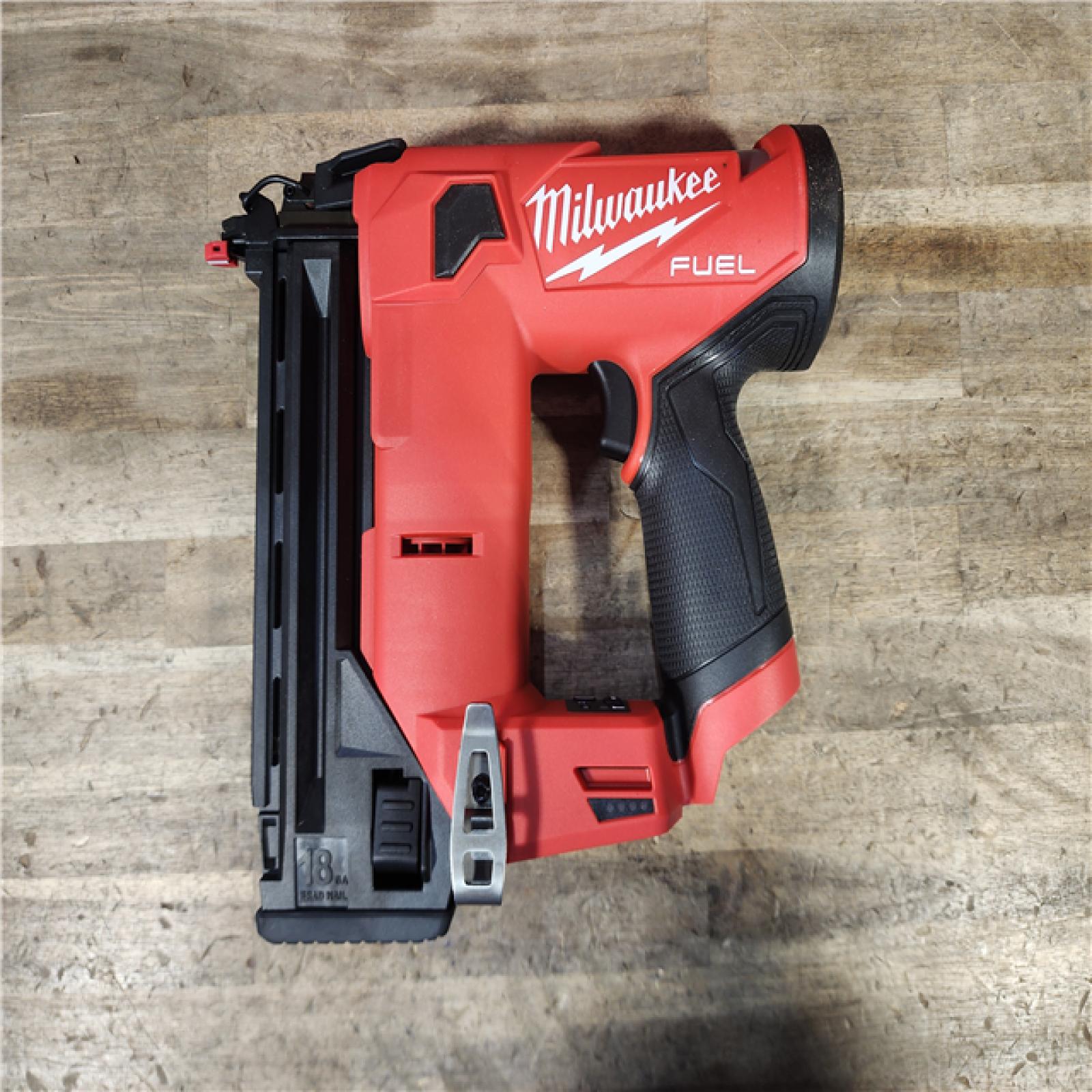 HOUSTON LOCATION - AS-IS Milwaukee M12 FUEL 18 Gauge Compact Brad Nailer (Tool-Only)