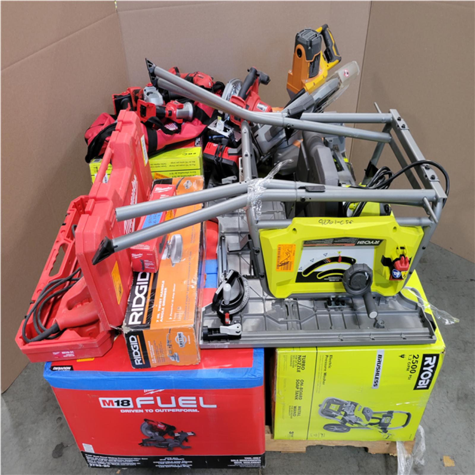 CALIFORNIA AS-IS TOOL PALLET