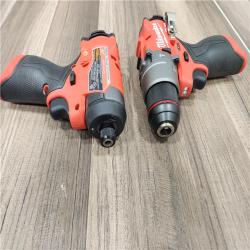 AS-IS Milwaukee M12 Fuel Combo Rotomartillo 1/2 Y Llave De Impacto1/4 Nueva Generacion