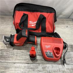 AS-IS Milwaukee 12V Lithium-Ion HACKZALL Cordless Reciprocating Saw Kit