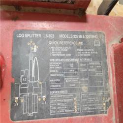 California AS-IS OUTDOOR POWER EQUIPMENT