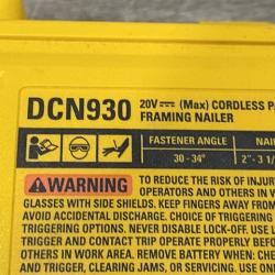 AS-IS DEWALT 20V 30 Degree Cordless Framing Nailer (Tool-Only)