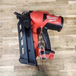 HOUSTON LOCATION - AS - IS Milwaukee FUEL 18-Volt Brushless Lithium-Ion Cordless 21-Degree Duplex Nailer