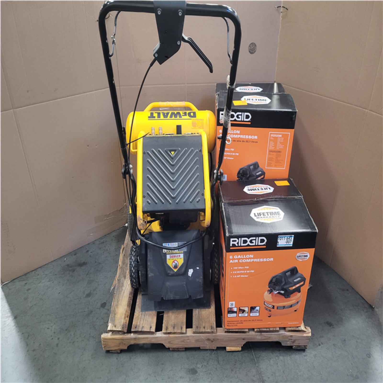 CALIFORNIA AS-IS OUTDOOR POWER EQUIPMENT