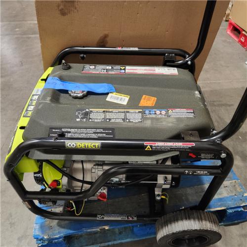 Dallas Location - As-Is RYOBI 6,500-Watt Gasoline Portable Generator