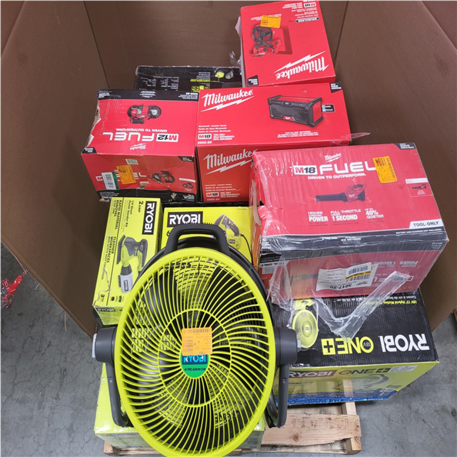 CALIFORNIA AS-IS TOOL PALLET