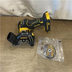 AS-IS DEWALT 20V XR Cordless 3 in. Cut-Off Tool (Tool Only)