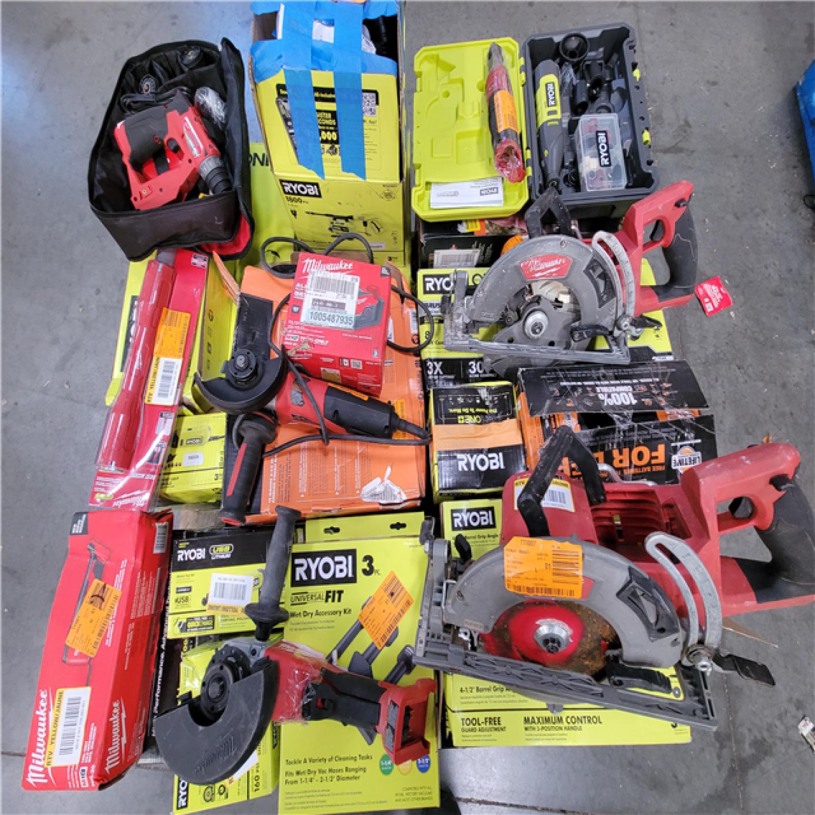 California AS-IS Tool Pallet